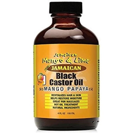 Ulei Caster Negru Jamaican Mango & Lime cu Mango și Papaya, 118ml