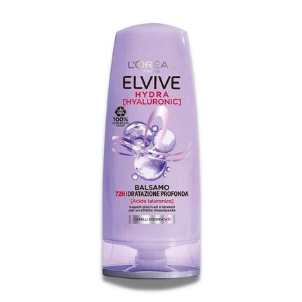 Balsam păr L'Oréal Paris, Elvive Hydra [Hyaluronic], 72H hidratare profundă, 400ml
