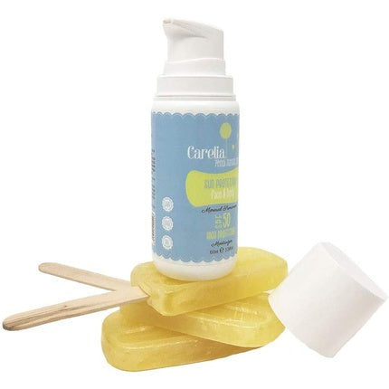 Cremă protectie solară, Carelia, SPF 50, 100ml, albastru