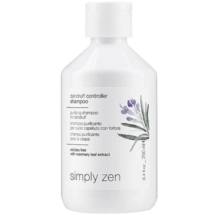 Șampon anti-mătreață Simply Zen, Dandruff Control Shampoo, alb, 250ml
