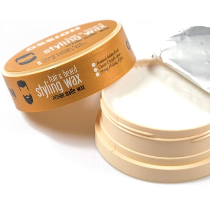 Morfose Ossion Styling Wax pentru Păr și Barbă, Aspect Natural, Fixare Puternică, Finisare Mată