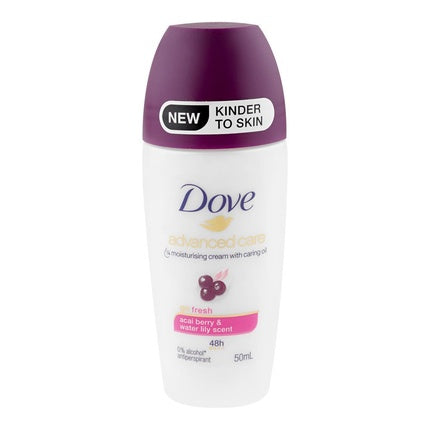 Deodorant Roll-on Dove Go Fresh Acai Waterlily 50ml Violeta-Argintiu