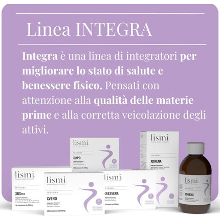 Integrator alimentar Lismi Xbs Per 60 Capsule 500mg