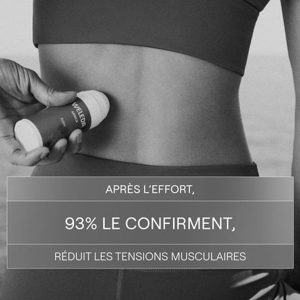 Weleda Arnica Roller, Gel pentru relaxare musculară și recuperare sportivă, 75 ml