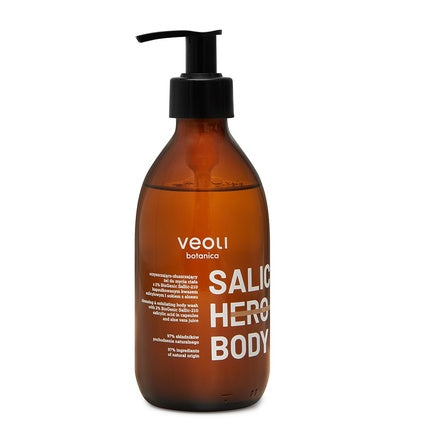 Gel De Duș Exfoliant Pentru Corp Veoli Botanica Salic Hero 280ml