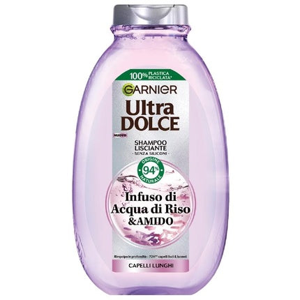 Șampon Garnier Acqua Di Riso pentru păr lung, cu amidon și infuzie de apă de orez, 250 ml