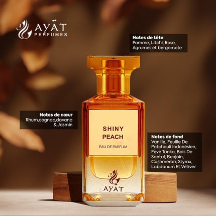 Eau De Parfum Ayat Perfumes Fancy Series 80ml Shiny Peach Oriental & Fruity Scent