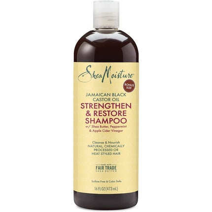 Șampon Shea Moisture Jamaican Black Castor Oil Strengthen & Restore, 473ml
