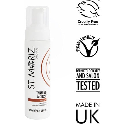 Mousse de bronzare instant St. Moriz, 200ml