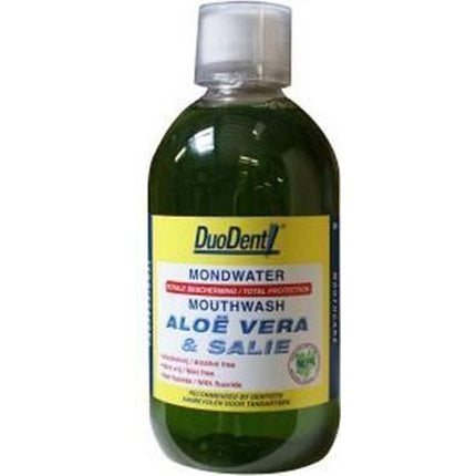 Duodent Mouthwash Aloe Vera & Salie Minte Fără Alcool, 581ml