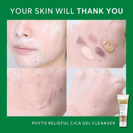 Gel de curățare calmant cu Centella Asiatica - Thank You Farmer