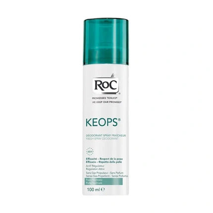 Roc Keops Fresh Spray Aerosol Deodorant pentru Piele Normală, 100ml