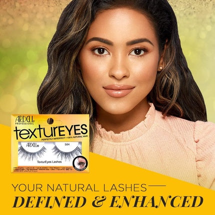Gene False, Ardell, TexturEyes 584, Negru