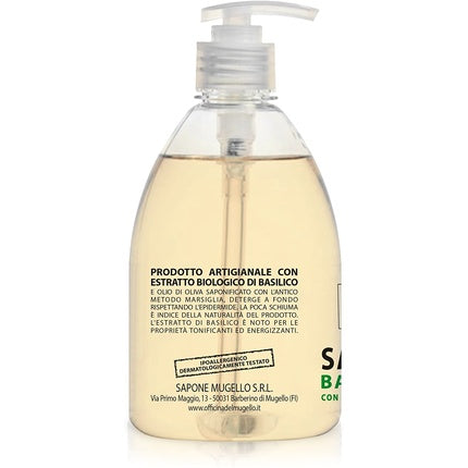 Săpun lichid cu bazilic, Officina Del Mugello, 500ml