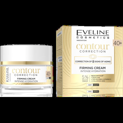 Cremă anti-rid, Eveline, 40+, hidratare intensă, 50 ml
