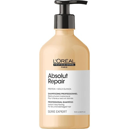 Sampon L'Oréal Professionnel Série Expert Absolut Repair Gold Quinoa & Protein, 500ml