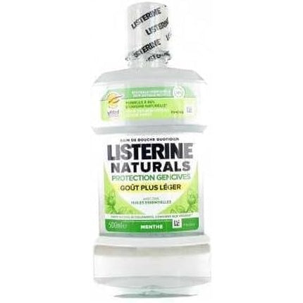 Listerine Naturals Mouthwash Gums Protection Lighter Taste 500ml
