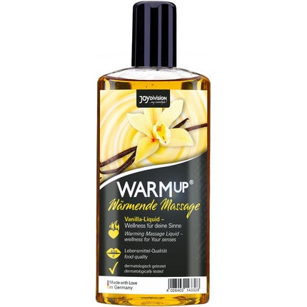 Ulei masaj, Joydivision, WARMup Vanilla, 150ml