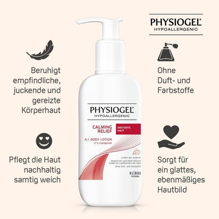 Lotiune corp, Physiogel Calming Relief, 400ml, alb