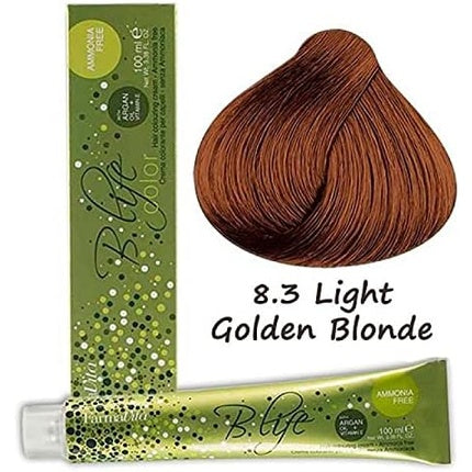 Vopsea de păr Farmavita B Life Color 8.3 Light Golden Blonde 100ml