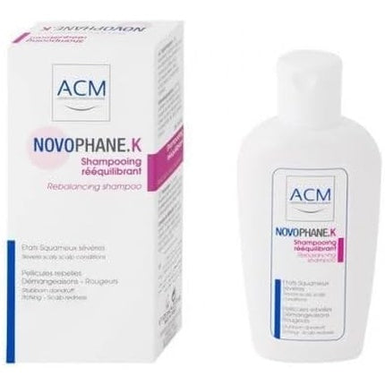 Șampon, Laboratoire ACM, Novophane K, 125 ml, alb