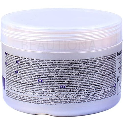 Mască de păr Stapiz Sleek Line Violet Blonde Pearl și Violet, 250ml