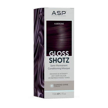 ASP Gloss Shotz Aubergine - Gel Polish Semi-Permanent, 150ml
