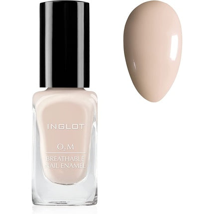 Smalț de unghii Inglot O2m Breathable Nail Enamel 672, culoare nude