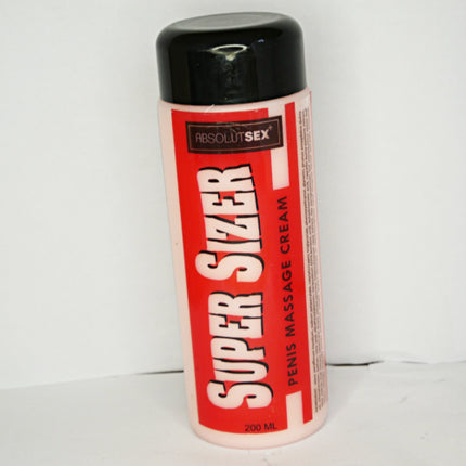 Cremă Masaj, Ruf, Super Sizer, 200ml, capac negru