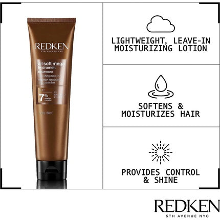 Loțiune Fără Clătire Redken All Soft Mega Hydramelt, 150ml