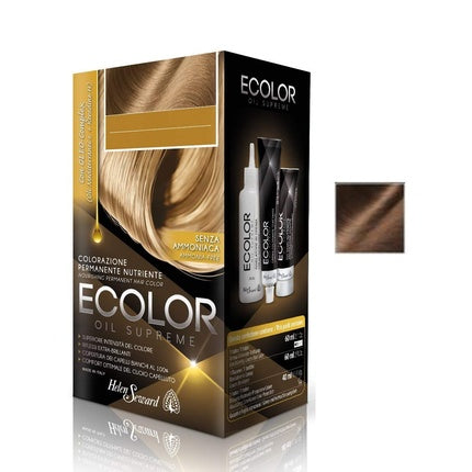 Vopsea de păr, Helen Seward, Ecolor Oil Supreme, Blond Închis