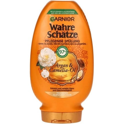 Condiționator păr Garnier True Treasures, Argan & Camelia, 200 ml