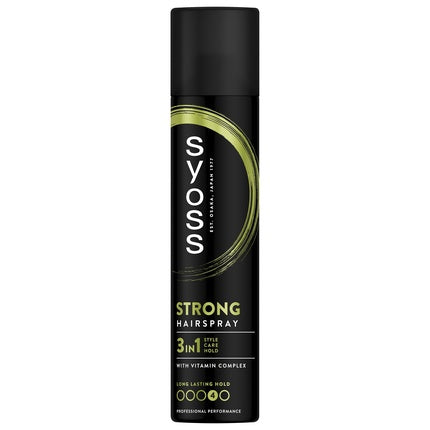 Spray de păr Syoss Strong Hold - menținere puternică pentru coafuri