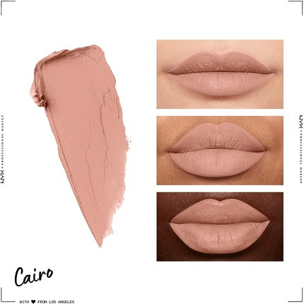 Ruj lichid, NYX Professional Makeup, Soft Matte Lip Cream, 8ml, Cairo