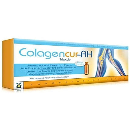 Tegor Colagvente Ah Triactiv, Set 20 ampoule, Acid hialuronic și curcuma