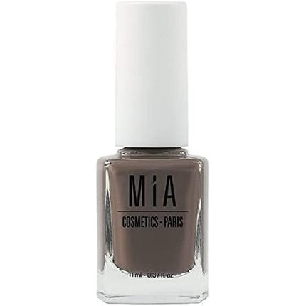 Esmeuă pentru unghii, Mia Cosmetics Paris Luxury Nudes Nail Polish Cocoa, capacitate 11ml, culoare maro ciocolatiu