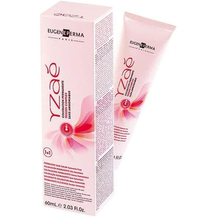 Vopsea permanentă păr, Eugene Perma Yzae 066 Red Dark Blonde, 60ml