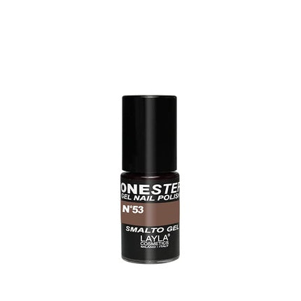Ojă Gel, Layla Cosmetics, One Step, maro, 5ml