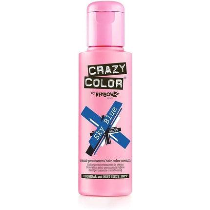 Vopsea de păr, Crazy Color, Sky Blue, 100ml