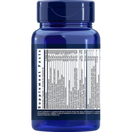 Supliment nutritiv Life Extension Two-Per-Day High Potency Multivitamin & Mineral Supplement, 120 capsule