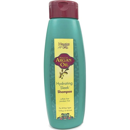 Șampon hidratant Hawaiian Silky cu ulei de argan marocan, 414 ml