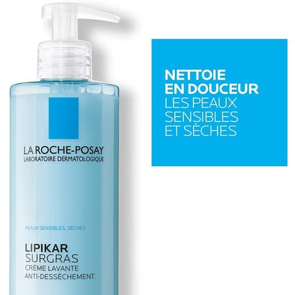 Crema de spalare, La Roche-Posay Lipikar Surgras, 750ml