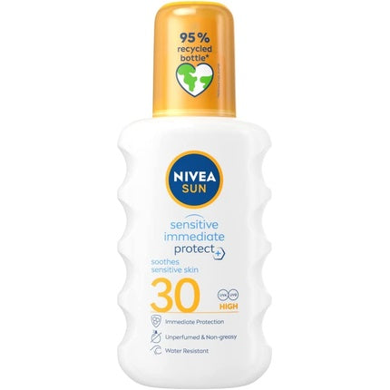 Spray protecție solară, Nivea, SPF 30, 200ml
