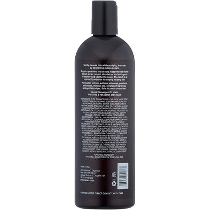 Șampon, John Masters Organics, 473 ml, negru