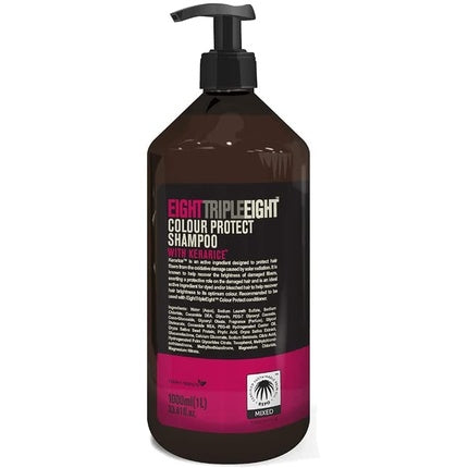 Șampon Eight Triple Eight Colour Protect, 1000ml, dozator negru