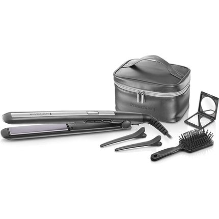 Placă de îndreptat părul Remington PRO-Ceramic Titanium, gri