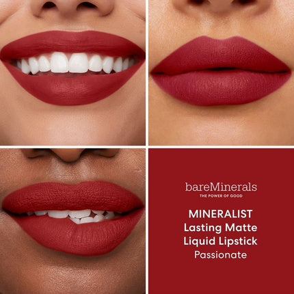 Ruj lichid mat Bareminerals Mineralist, 3.5ml, Passionate