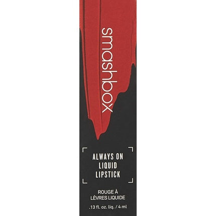 SmashBox, Always On Liquid Lipstick Bawse, 4 ml, roșu
