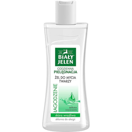 Gel de curățare față, Bialy Jelen, piele sensibilă, 265 ml