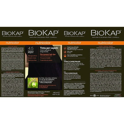 Vopsea de păr Biokap 45 Mahogany Chestnut 140 ml